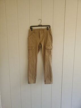 Duluth Trading Co Curvesetter Waist Size 6/31 Cargo Pants women Flex Canvas